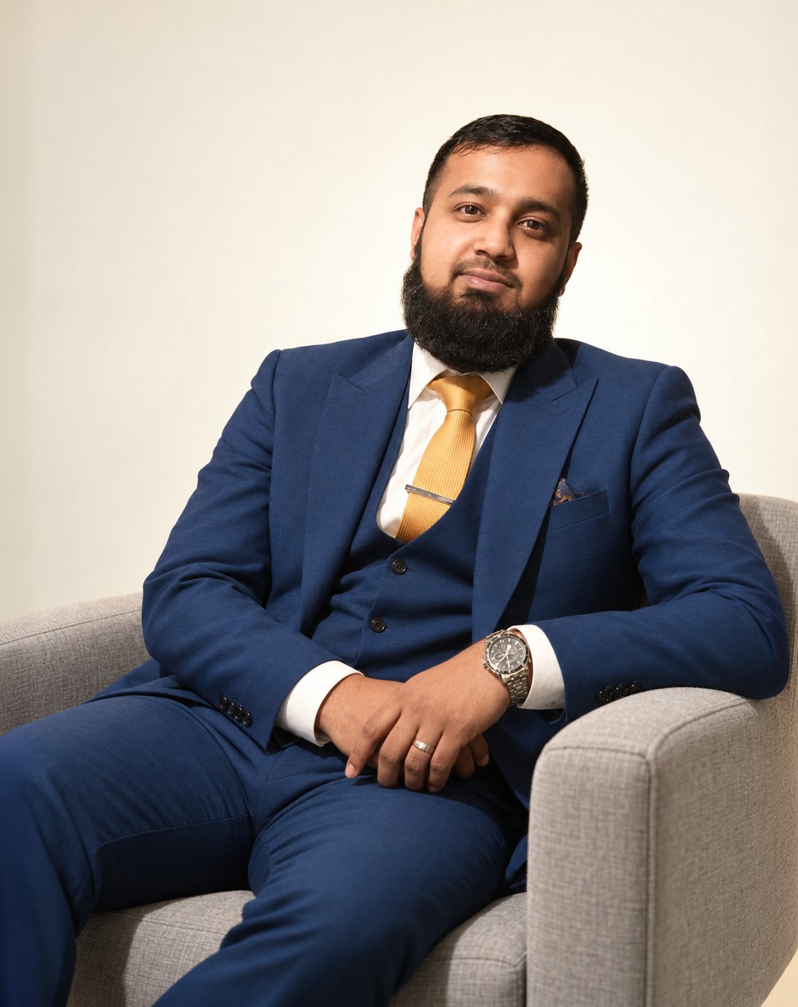 Portrait of Zain, CBT therapist